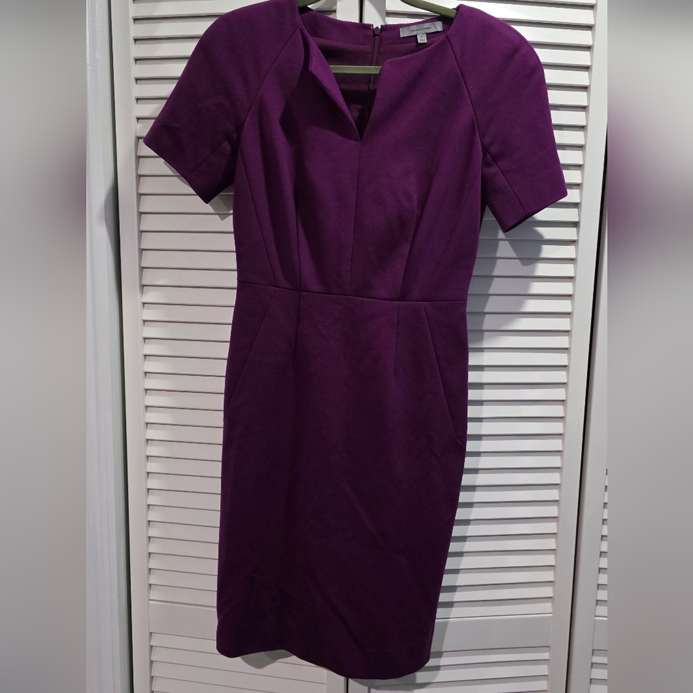 Classiques Entier Deep Purple Midi Dress
